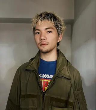 メンズ オト/レイヤー/ Wカラー/メンズのヘアスタイル