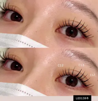 マツエク・マツパ EYELA sanaのマツエク・マツパデザイン