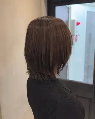 ミディアム ボブ/レイヤー/新宿 /透明感/KOKIのヘアスタイル