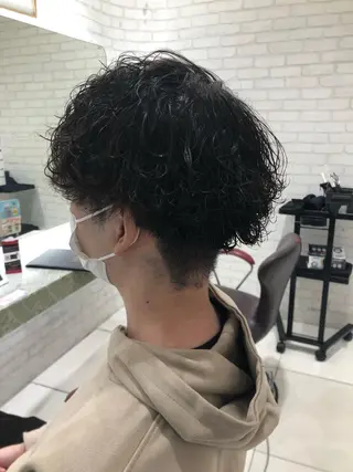 パーマ メンズ 木野 翔斗のヘアスタイル
