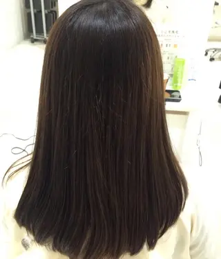 ロング カラー ヘアアレンジ 山北 咲子のヘアスタイル