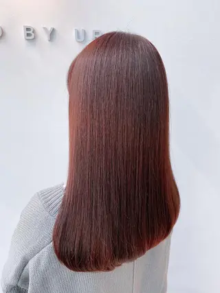 セミロング カラー Resta所属・カミヤ タカヒロのヘアスタイル