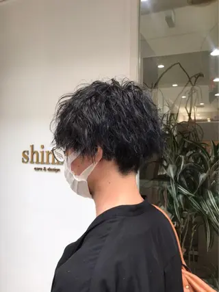 メンズ 亀川蓮 Agu hairのヘアスタイル
