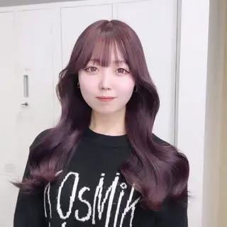 カラー GiseL さあや博多ハイトーンのヘアスタイル