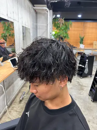 パーマ メンズ mono / Manatoのヘアスタイル