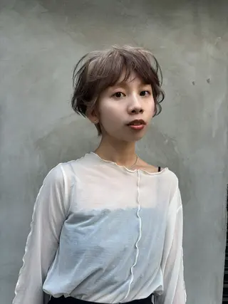 ショート sea's所属・ヒラカホ/矢場町/ ブリーチ/似合わせのヘアスタイル