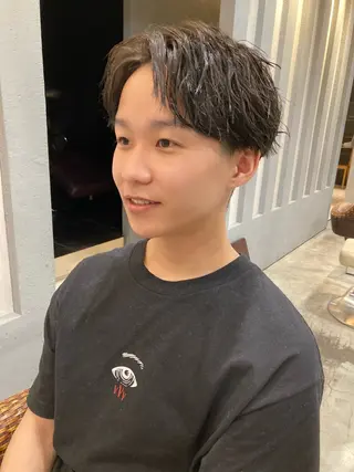 ショート 縮毛矯正の達人呉 大和のヘアスタイル