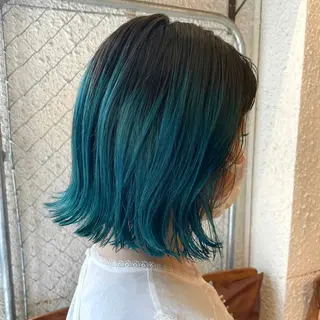 ミディアム カラー SALOWIN下北沢所属・hazuki 🌝のヘアスタイル