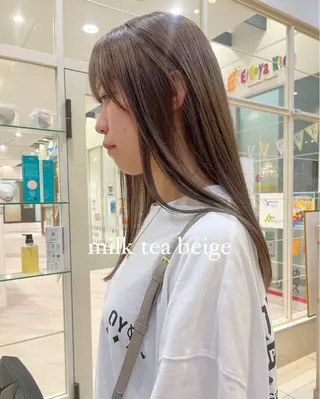 カラー 黒田瀬奈/ボブ まろやかベージュのその他イメージ