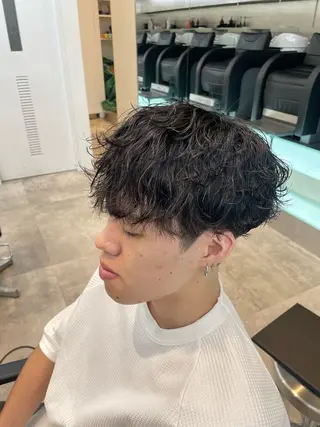 ショート パーマ メンズ メンズ特化型美容師 sakuraのヘアスタイル