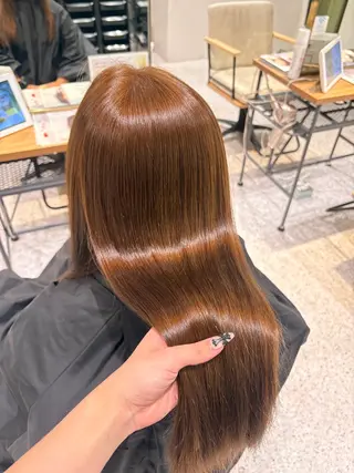 カラー 👽個性派ネイル🎀 komachiのヘアスタイル