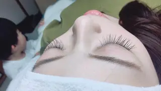 ロング カラー パーマ ヘアアレンジ キッズ ネイル マツエク・マツパ brille ~eyelash~のマツエク・マツパデザイン
