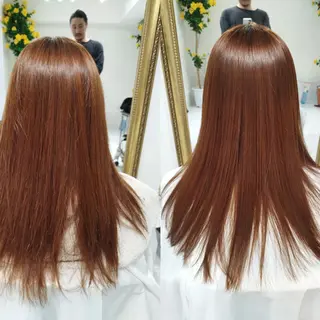 ロング 宮 俊雄のヘアスタイル