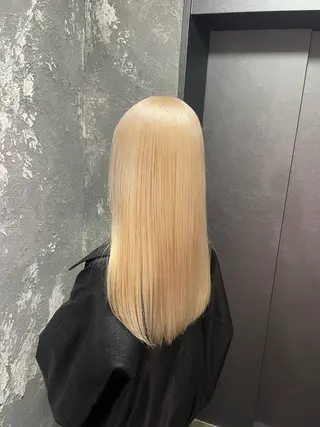 ロング カラー ハイトーン 横浜💞ミオのヘアスタイル