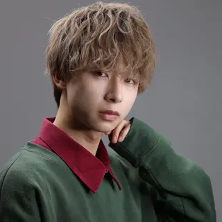 ショート パーマ 【⭐️men's限定 ⭐️】平田雅暉のヘアスタイル