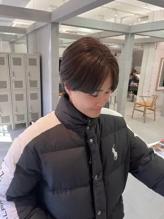 ショート カラー メンズ ショート/レイヤー / kure🌼のヘアスタイル