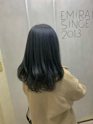 ロング カラー 🟢NEGi🟣 🫧髪質改善のヘアスタイル