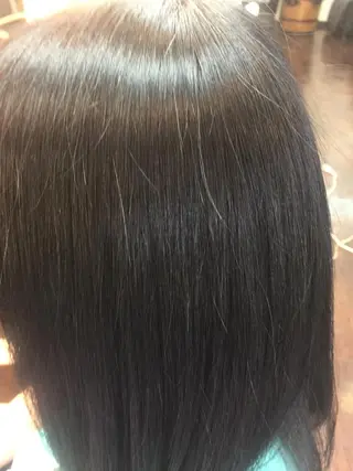 ミディアム カラー 桧山 真のヘアスタイル