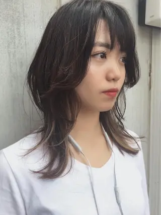 セミロング 菅原 英 /メンズカットのヘアスタイル