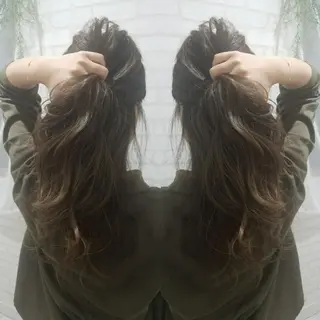 ロング noa.所属・今中 小百合のヘアスタイル