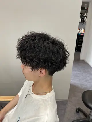 パーマ メンズ mare宇部高前店 /スタッフモデルのヘアスタイル