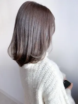 セミロング Meena by urban所属・丹羽 隼人/髪質改善 /韓国ヘア🇰🇷のヘアスタイル