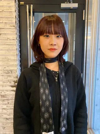 ミディアム 酸性ストレート/ 髪質改善/イソヤトモの眉毛・アイブロウイメージ