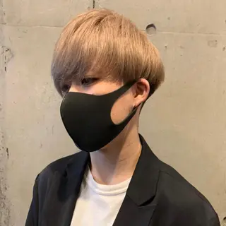 カラー パーマ メンズ 酸性ストレート・ メンズ  三原 楊子のヘアスタイル