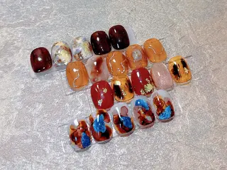 ネイル 🎀 ユズ 🎀のネイルデザイン