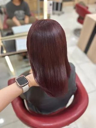 ミディアム カラー 🌷暖色カラー Miku🌷のヘアスタイル