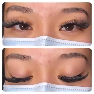 パーマ マツエク・マツパ アイブロウ 神山 ビューティー・アイのマツエク・マツパデザイン