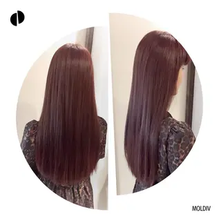 ロング カラー ✨縮毛矯正✨髪質改善 ナカシマ ユミのヘアスタイル