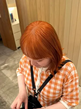 カラー 中野 ちよのヘアスタイル