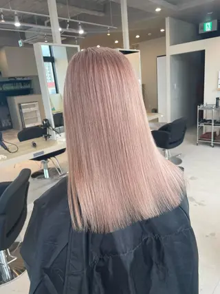 セミロング カラー Lia所属・皆木 智晴のヘアスタイル