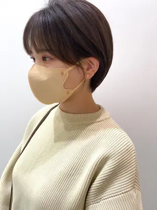 ショート 田中 あやなのヘアスタイル