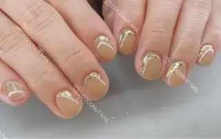 ネイル 神田 ココナッツのネイルデザイン