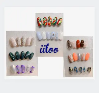 ネイル iiloo aromaworksのネイルデザイン