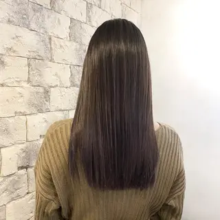 ロング カラー 美髪矯正 🌈髪質改善 山下のヘアスタイル