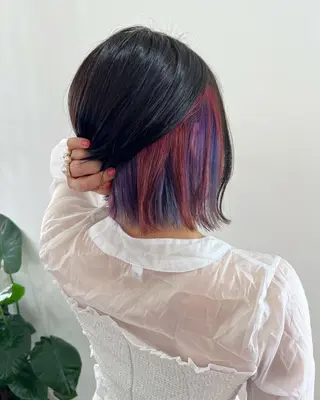 ショート カラー フラム所属・WATANABE MISAKIのヘアスタイル