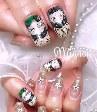 ミディアム Mignon所属・nail airiのネイルデザイン