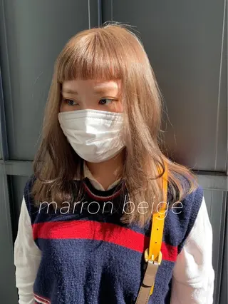 セミロング カラー レイヤーカット/艶髪 ✨💭KIRARIのヘアスタイル