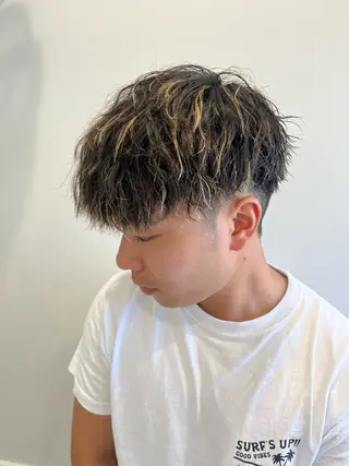 パーマ メンズ Go   Today シェアサロン　横浜店所属・【ただの天才 🎨】のヘアスタイル