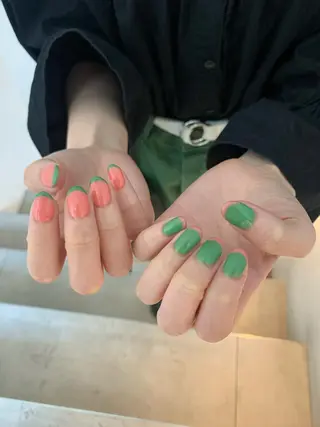 ネイル 【韓国ヘア・ネイル】 HINATA🍒のネイルデザイン