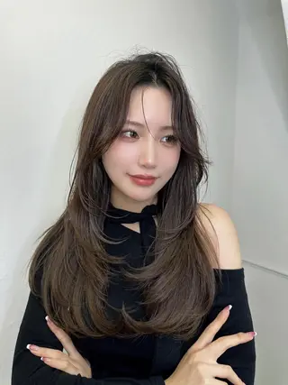 ロング カラー ワンホンヘア ケラチン/Kaitoのヘアスタイル