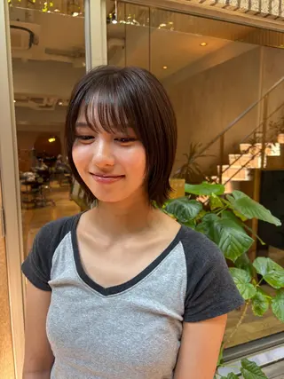 カラー 韓国風ヘア/パーマ ♡あゆのヘアスタイル