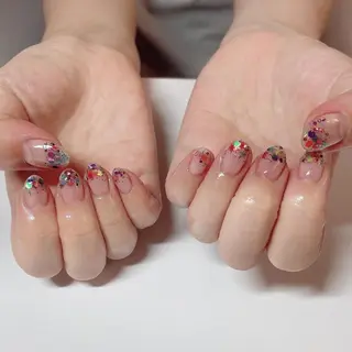 ネイル パラジェル💅 オフ無料Pi.Harのネイルデザイン