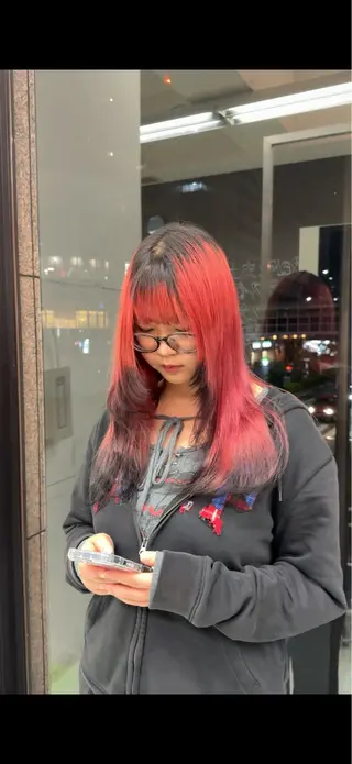 ロング カラー 小芝涼介/レイヤー /メンズパーマ✂️のヘアスタイル