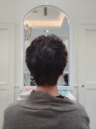 ショート 中村 裕昭のヘアスタイル