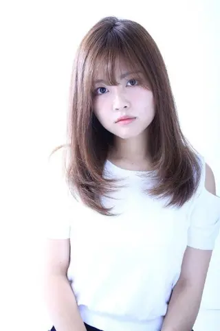 セミロング 高橋 佑のヘアスタイル