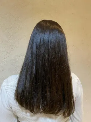 ロング カラー 竹添 有梨沙のヘアスタイル